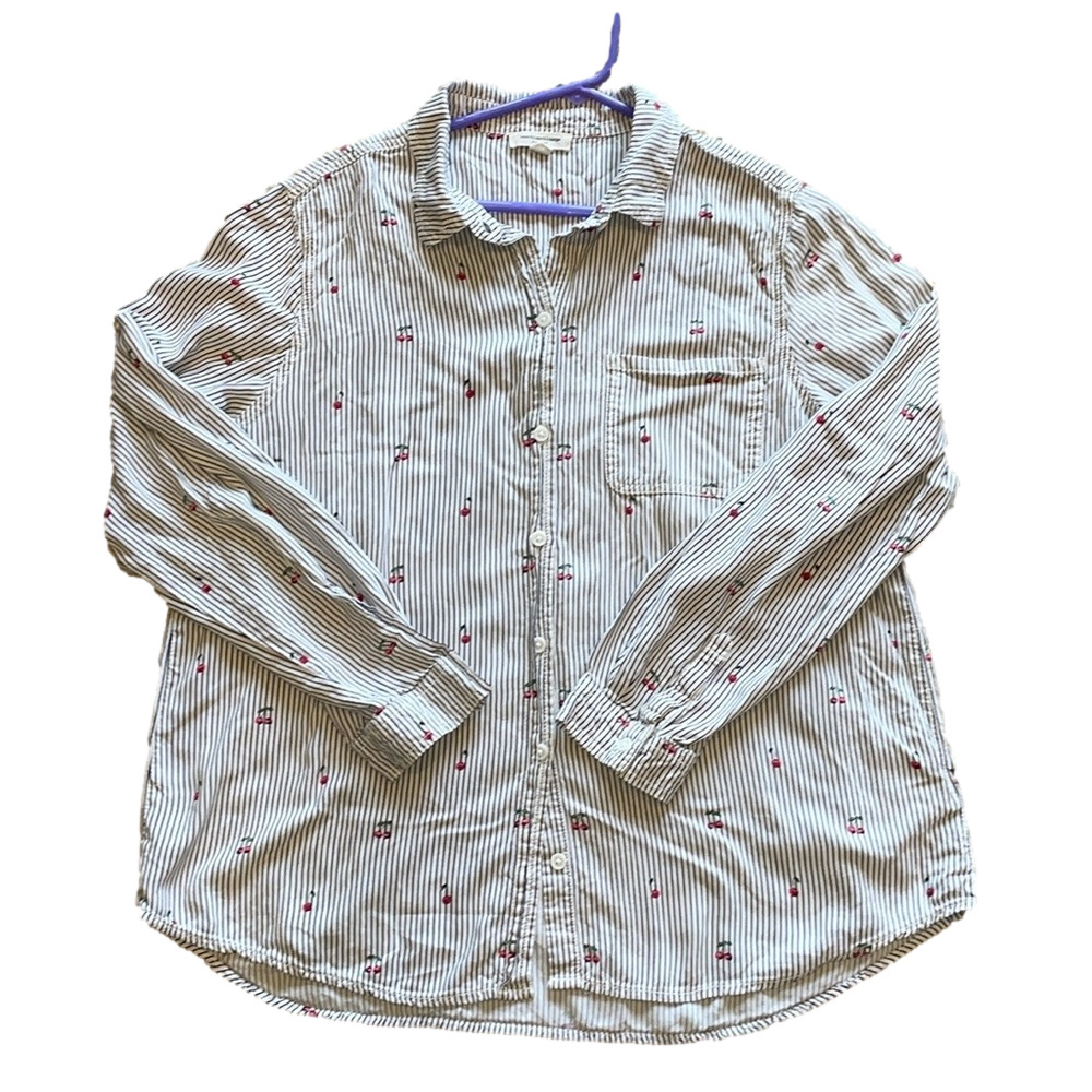 Beach Lunch Lounge Collection Women’s XL Long Sleeve Blouse Bundle - Picture 3 of 8